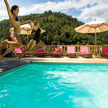 Villa Aimee Luxury Apartments With Heated Pool Vals-les-Bains Eksteriør bilde